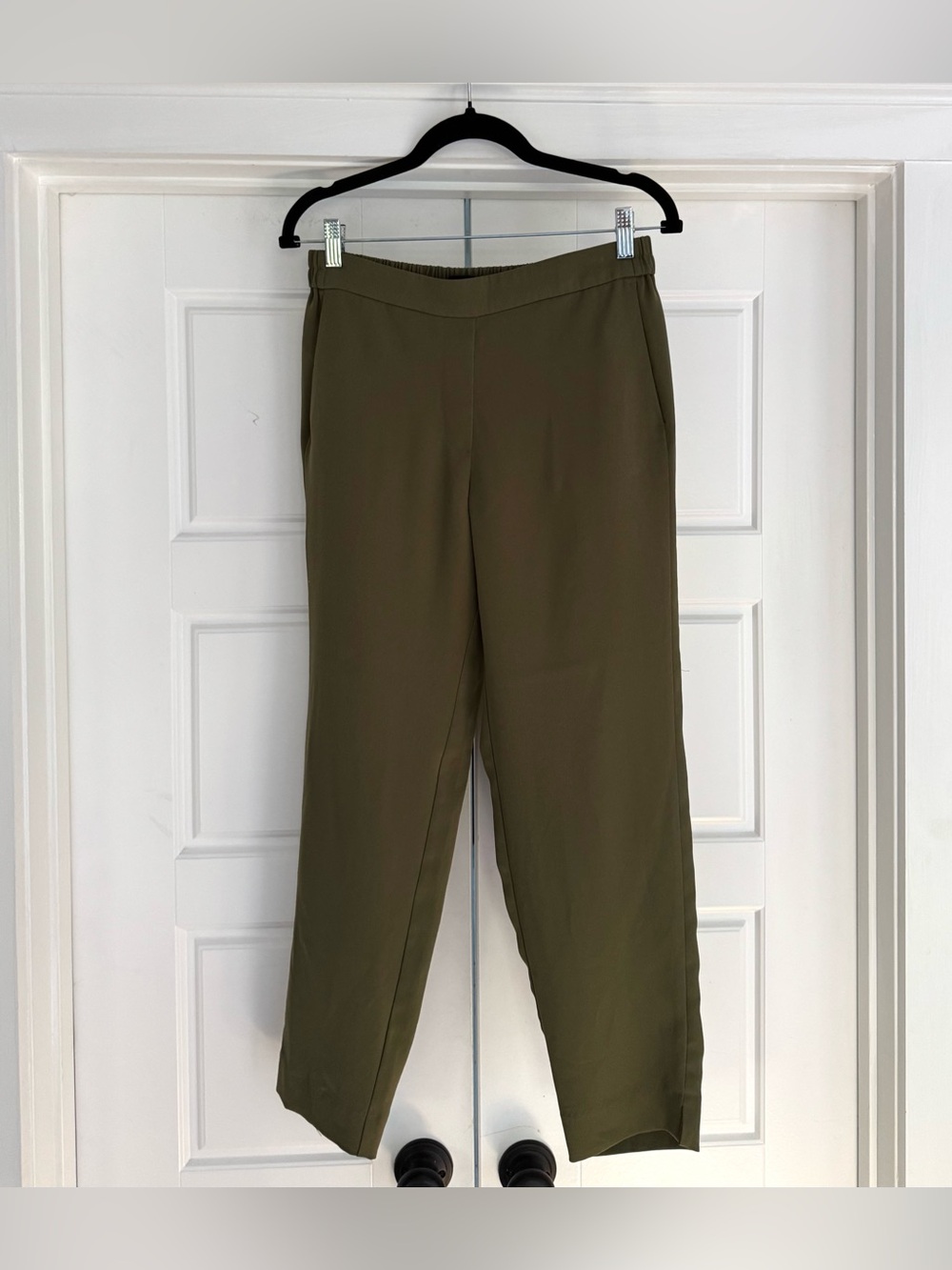 J. Crew Jamie Pant Olive Green - size 6 - Picture 3 of 14